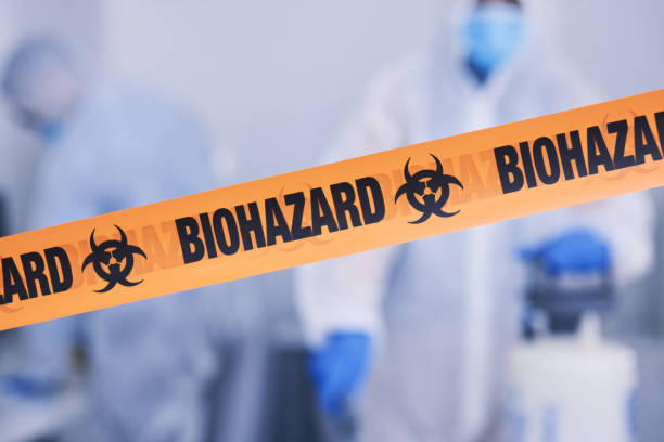 Professional Infectious Disease Decontamination technician working in Fullerton, CA
